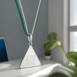 Silver Budh Pyra Yantra Pendant Energised Budha Pyra yantra Locket , Silver 7 gm Silver Yantra-image-67