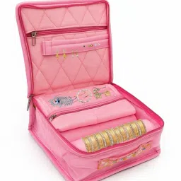 Women Pink Cosmetic Bag-image-34