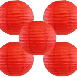 Red Paper Lantern Set Red Paper Hanging Lantern-picture-16