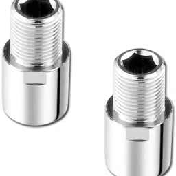 1.5inch Male Threaded Steel Wall Extension for Taps(Bathroom/Toilet/Kitchen2pc) Faucet Nozzle-15