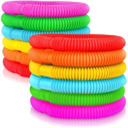Pop Tube Fidget Toy Learning Pipe Stress Anxiety Relief Sensory Bendable Toy-13