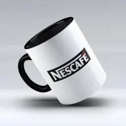 " Nescafe " Ceramic Coffee / Tea Cup Ideal for Everyone, Best Friend, Girlfriend, Co-Worker, Brother, Dad, Hubby ( 330 ml ) RSD00424 Ceramic Coffee Mug-image-42
