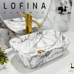 Premium Ceramic BASIN Which Gives Look To your Home Table Top Wash Basin AI1003 Tabletop Wash Basin/Washbasin Platinium Tabletop Ceramic Table Top Basin-image-96