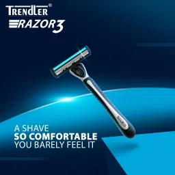 trendler Razor 3 Blade Shaving System – 1 Handle + 22 Cartridges | Value Pack for Men, Men image 3