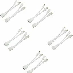 LipiWorld Power Over Ethernet PoE Injector Splitter Adapter PoE Cables (5 PCS) Lan Adapter-4
