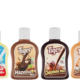 tiger Milkshake Combo Butterscotch Mix, Chocolate Mix, Hazelnut Mix, Vanilla Mix-picture-33