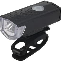 fitness scout USB Rechargeable Waterproof Cycle Light 300 Lumens 3 Lighting Modes LED Front Light image 2