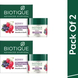 Berry Plumping Lip Balm | De-pigmentation Balm | Smoothes & Enhance Lip Tones Berry-24