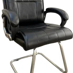Special Director Principal Manager Office Visitor Study Chair with Arm Rest Leatherette Office Arm Chair-image-60