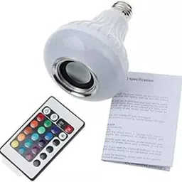 ASTOUND Multicolor Light Bulb with Bluetooth Speaker Smart Bulb-0