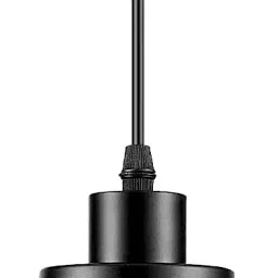 Sinoman Black Hanging Light with Clear Glass Shade Pendants Ceiling Lamp-image-13