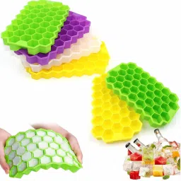 Multicolor Silicone Ice Cube Tray-29