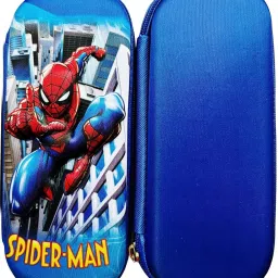 1 spiderman Art Canvas Pencil Box-image-25