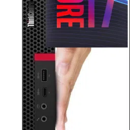 Longan Core i7 - 9700 Processor | ThinkCentre Tiny PC [HDG] Core i7-9700 [8 Cores, 8 Threads, 3.00 GHz] (32 GB RAM/Integrated Intel® Ultra HD 630 Graphics/1 TB SSD Capacity/Windows 11 Pro) Gaming Tower with MS Office-10