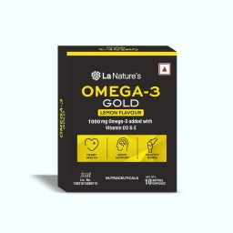 Omega 3 Fish Oil 1000 mg Gold with Vitamin D and Vitamin E for Men and Women-2
