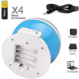 kidducollection Star Master Projector Night lamp and Rotating Color Changing with USB Wire. Table Lamp Night Lamp image 4