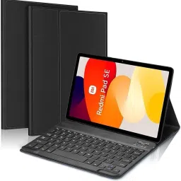 Proelite Keyboard case for Redmi Pad SE 11 inch, Magnetic Detachable Wireless Bluetooth Standard Tablet Keyboard Compatible with Desktop, Laptop, Mac Easy to Use,Plug and Play,Quick, Comfy Durable body-image-1