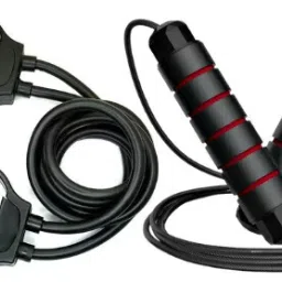 Toning Tube With Skipping Rope, Speed Rope For fitness, endurance & weight loss Fitness Accessory Kit Kit-image-34