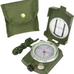 Military Lensatic Prismatic Army Green Camouflage Matte Compass Compass-picture-17