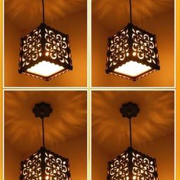 gojeeva Wooden Ceiling Hanging Lamp (No Bulb Included) Ceiling Light Ceiling Lamp-picture-4