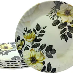 (SIZE-6.3" INCH)LEAF Plate Saucers, Servicing Cookies, Snacks, Fruits,Coffee Quarter Plate-23