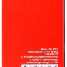 RAPPER Mobile Battery ForItel A23 BL-20HI [2050mAh]-picture-16