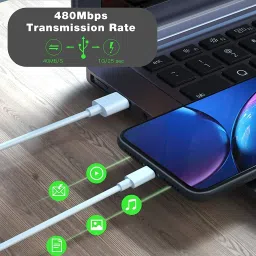 NeroEdge USB Type C Cable 1.02 m 65w Type-C Super VOOC Cable for All Type C Mobile Data Cable image 5
