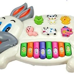 Cute Rabbit Piano musical instrument For Kids-image-11