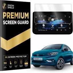 spartan shield Screen Guard for TATA TIGOR EV [2022-2025] XT, XZ+ & XZ+LUX Models || 7 INCH INFOTAINMENT Protector || Anti Scratch | Water Resistant | TigorEV Car Digital Display Accessories [Not Tempered Glass]-image-19