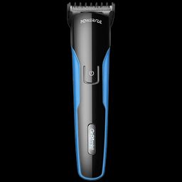 Groomiist Copper Series Rechargeable Corded & Cordless Wet & Dry Trimmer for Hair Clipping, Beard & Moustache with 10 Length Settings for Men (100min Runtime, Quick Charging Dock, Black & Blue)-24