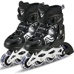 niyam Skating Black In-line Skates - Size Free UK-picture-31