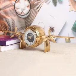 de maison decor Skyward's Gold Iron Table Clock-picture-13
