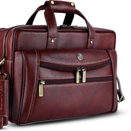Men Brown Messenger Bag - Extra Spacious-image-48