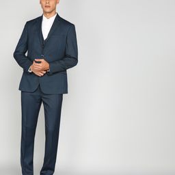 arrow Men 3 PC Suit Self Design Suit-picture-3