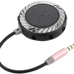 Gabbar Black Black 3.5MM Jack 9-Way Multi Earphone Headphone Mike Splitter Phone Laptop Audio Adapter Converter Phone Converter-image-54