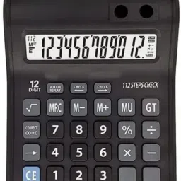 CT-2000 Dual Display Desktop Powered by Solar & Battery, Enhanced with Soft Keys Basic Calculator-3