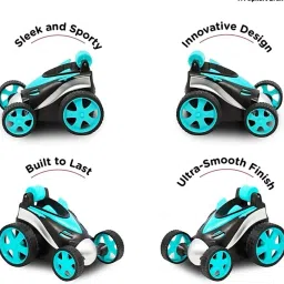 snmm RC Stunt Car Vehicle 360° Rotating Rolling Radio Control Multicolor39 image 3