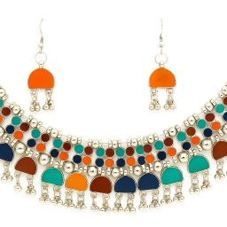 Alloy Multicolor Jewel Set-image-83