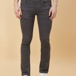 being human Men Slim Mid Rise Grey Jeans-picture-35