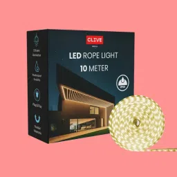 1200 LEDs 10 m Yellow Steady Strip Rice Lights-image-12