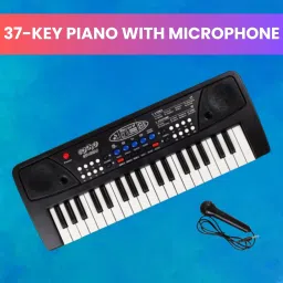(Piano Keyboard) with Mic/37 Keys 8Rhythms, 8Tones, Portable Electronic ToyQ43 (Piano Keyboard) with Mic/37 Keys 8Rhythms, 8Tones, Portable Electronic ToyQ43 Analog Portable Keyboard-image-66