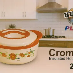 Casserole – 2000 ml | Orange Floral Design Thermoware Casserole-16