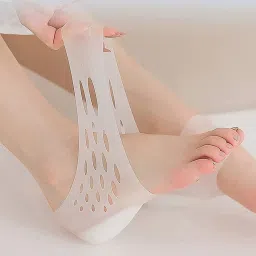 Invisible Height Booster Socks Insoles Increase Socks Heel Pads Silicone 3cm Insole-image-14