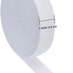 Clear White Elastic-24