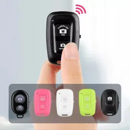 Huntindia Universal Bluetooth Remote Control Button Self-Timer Camera Stick Selfie Shutter Camera Remote Control image 4