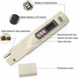 ap enterprises Spun Candle PP Filter Kemflo PS-05 with Check Water Purity Tester Digital TDS Meter image 2