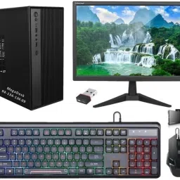 MegaDesk AIO-13 Core i5 (16 GB Unified/1 TB/128 GB SSD/Windows 10 Pro/19 Inch Screen/AIO-13) with MS Office-15