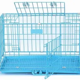 30 Inch Pet Cage with removable Plastic Tray (Dogs, Rabbits, Hamsters) Suitable for Large Breeds or Adults up to 2 years only Hard Crate Pet Crate-image-49