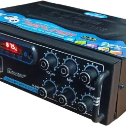 DJ remix Full Black Digital Stereo With BT/ USB/ SD-Card /FM /AUX 5000 W AV Power Amplifier-image-7