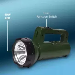 dazzel flex PORTABLE RECHARGEABLE LED ( LED:40W LED+18 SMD LEDs) DUAL FUNCTION SEARCH LIGHT 4 hrs Torch Emergency Light image 5